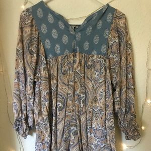 Super Cute Paisley Dress by jodifl, Sz Small jr